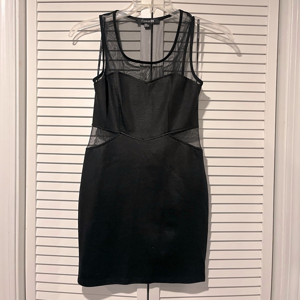 Forever 21 Black Mini Dress